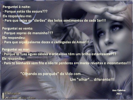 Um olhar... diferente